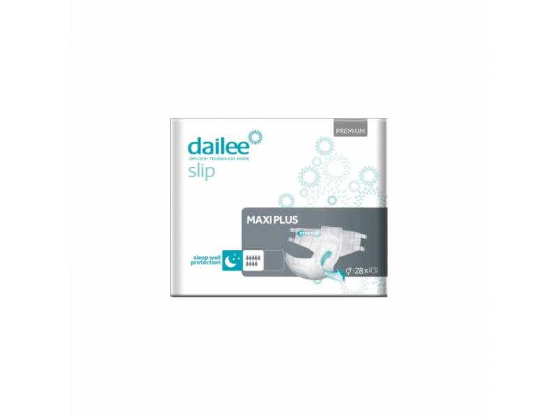 FRALDA DAILEE SLIP PREMIUM MAXI PLUS TAM. L/XL (EMB.30UND.) (IVA INCLUÍDO) FRALDA DAILEE SLIP PREMIUM MAXI PLUS TAM. L/XL (EMB.30UND.) (IVA INCLUÍDO)